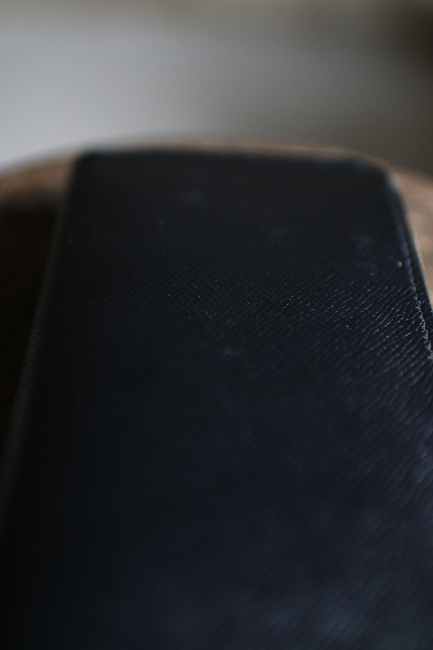 【オーダー】ブラック×イエローの総手縫い長財布