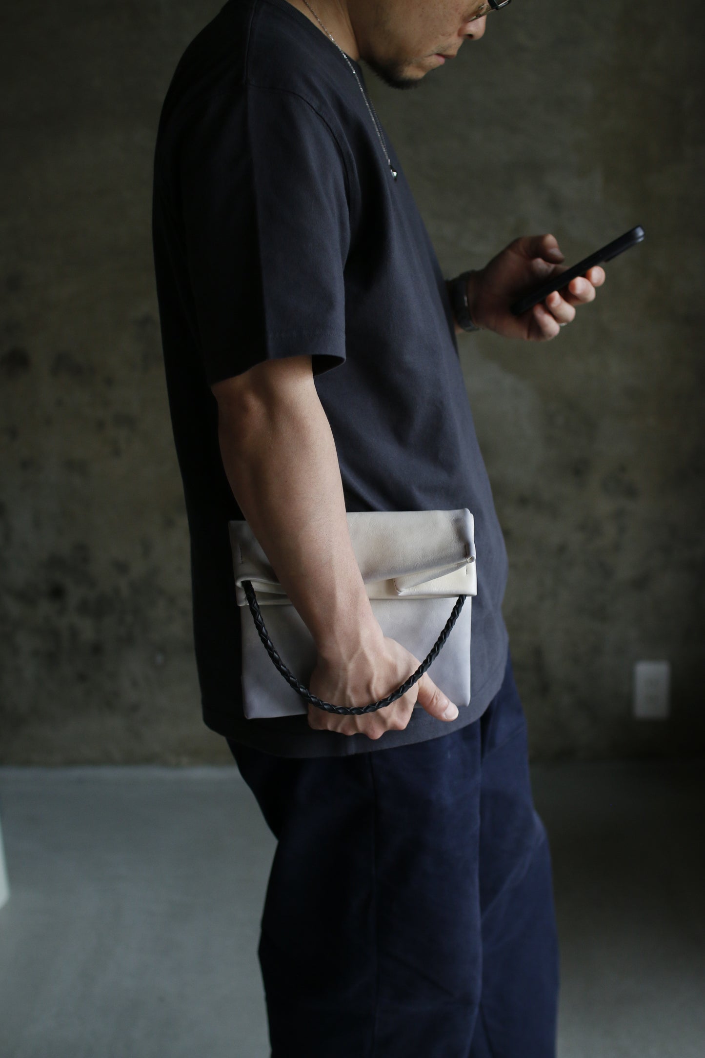 【オーダー】アルチザン仕様のレザー紙袋バッグ