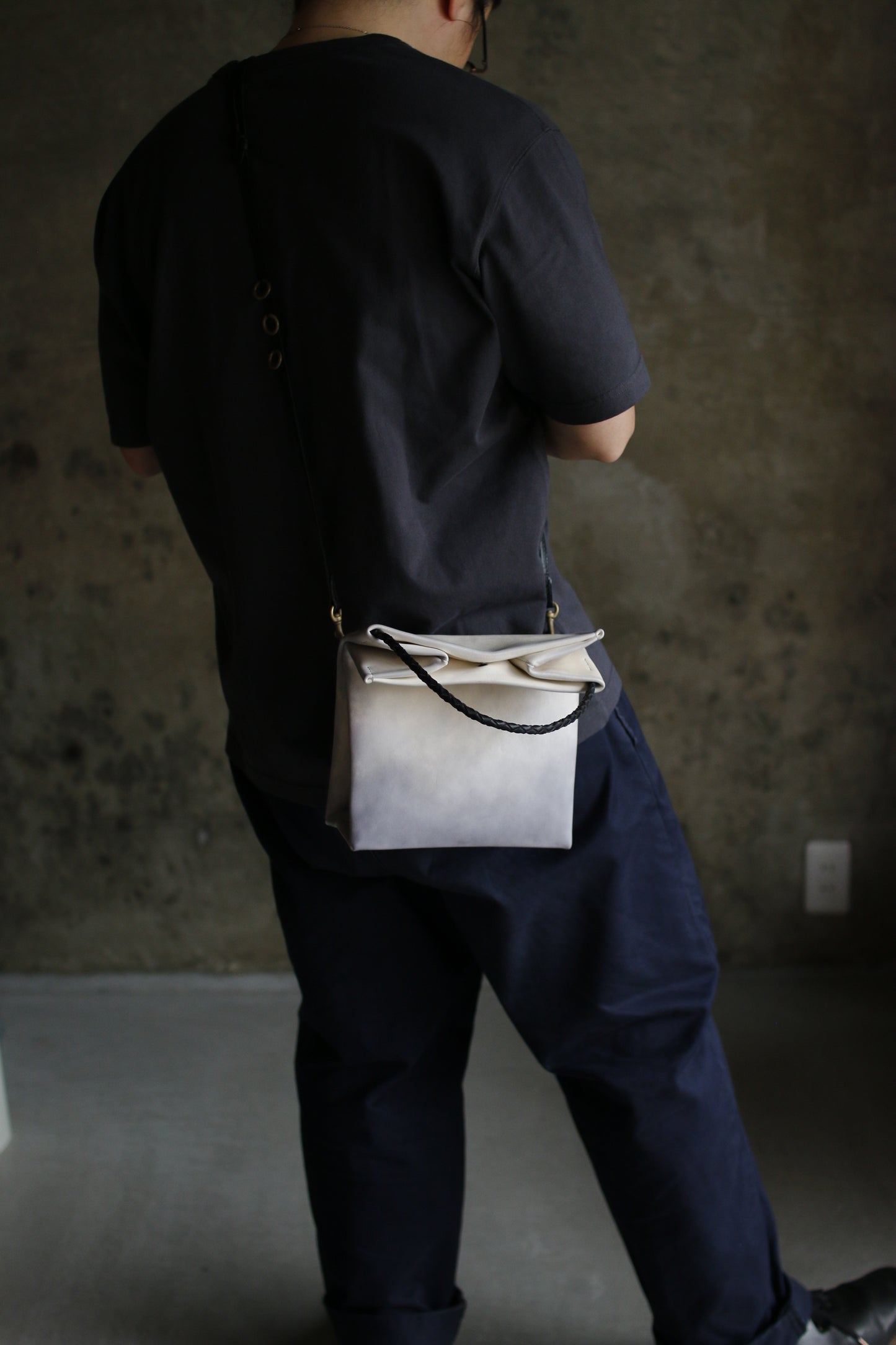 【オーダー】アルチザン仕様のレザー紙袋バッグ