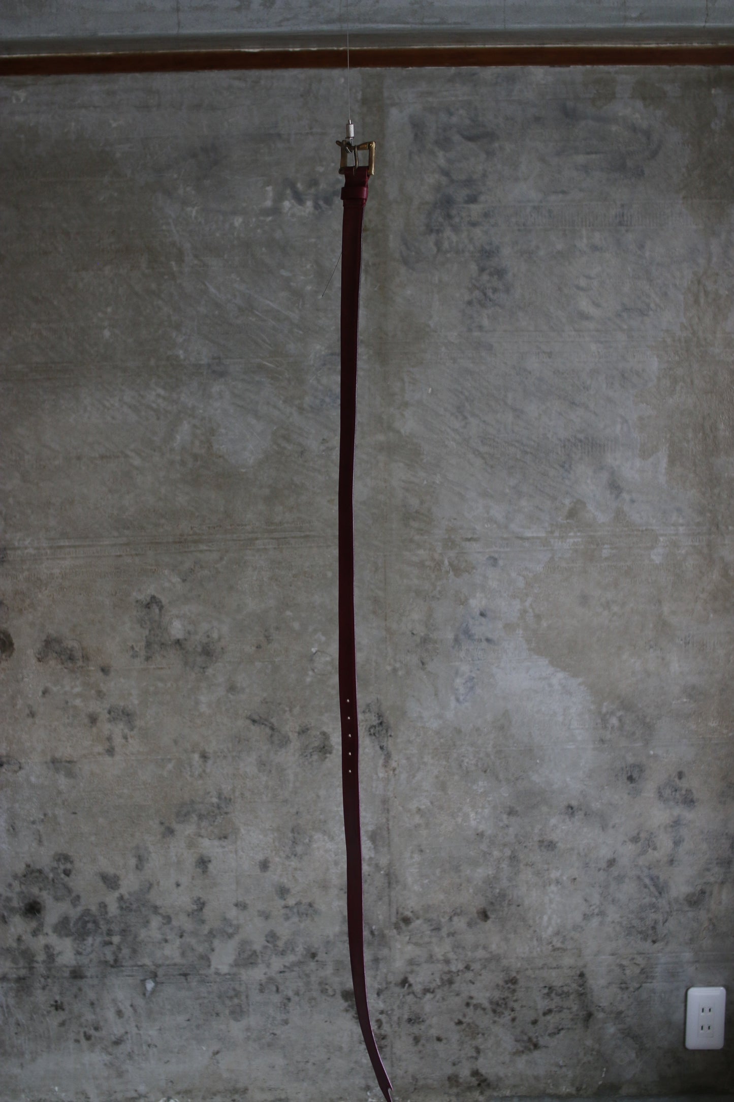 【オーダー】黒錆加工のファイヤーマンバックルベルト