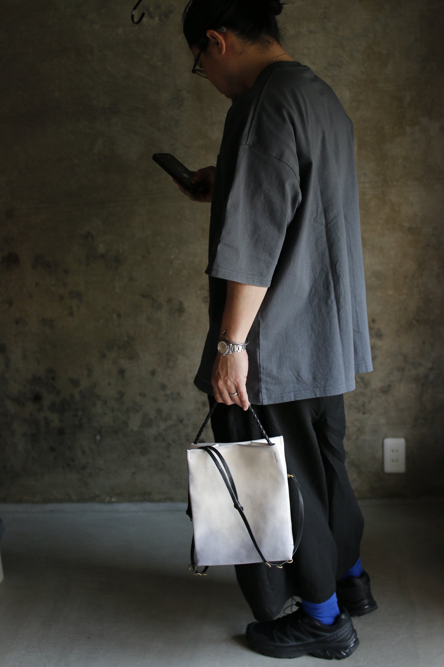 【オーダー】アルチザン仕様のレザー紙袋バッグ