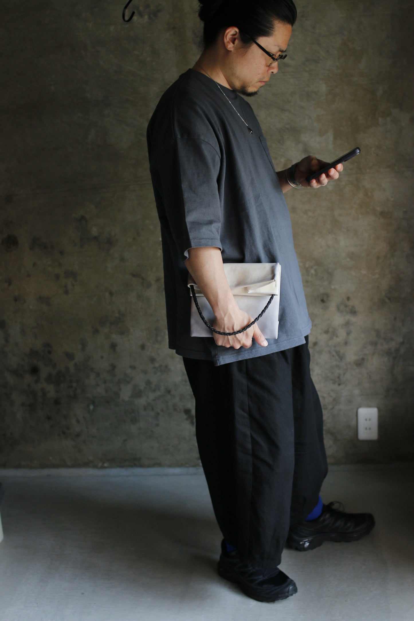 【オーダー】アルチザン仕様のレザー紙袋バッグ