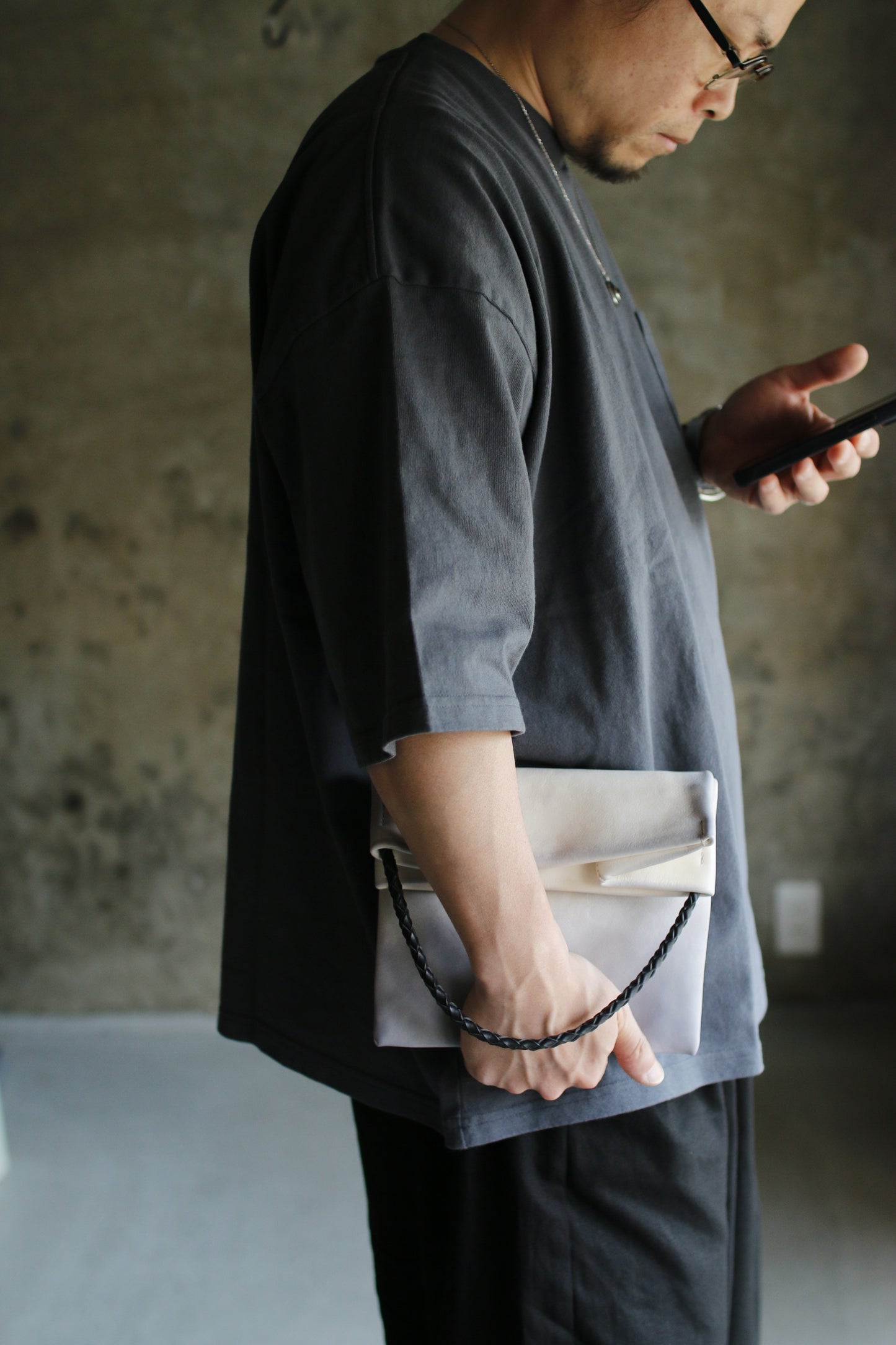 【オーダー】アルチザン仕様のレザー紙袋バッグ