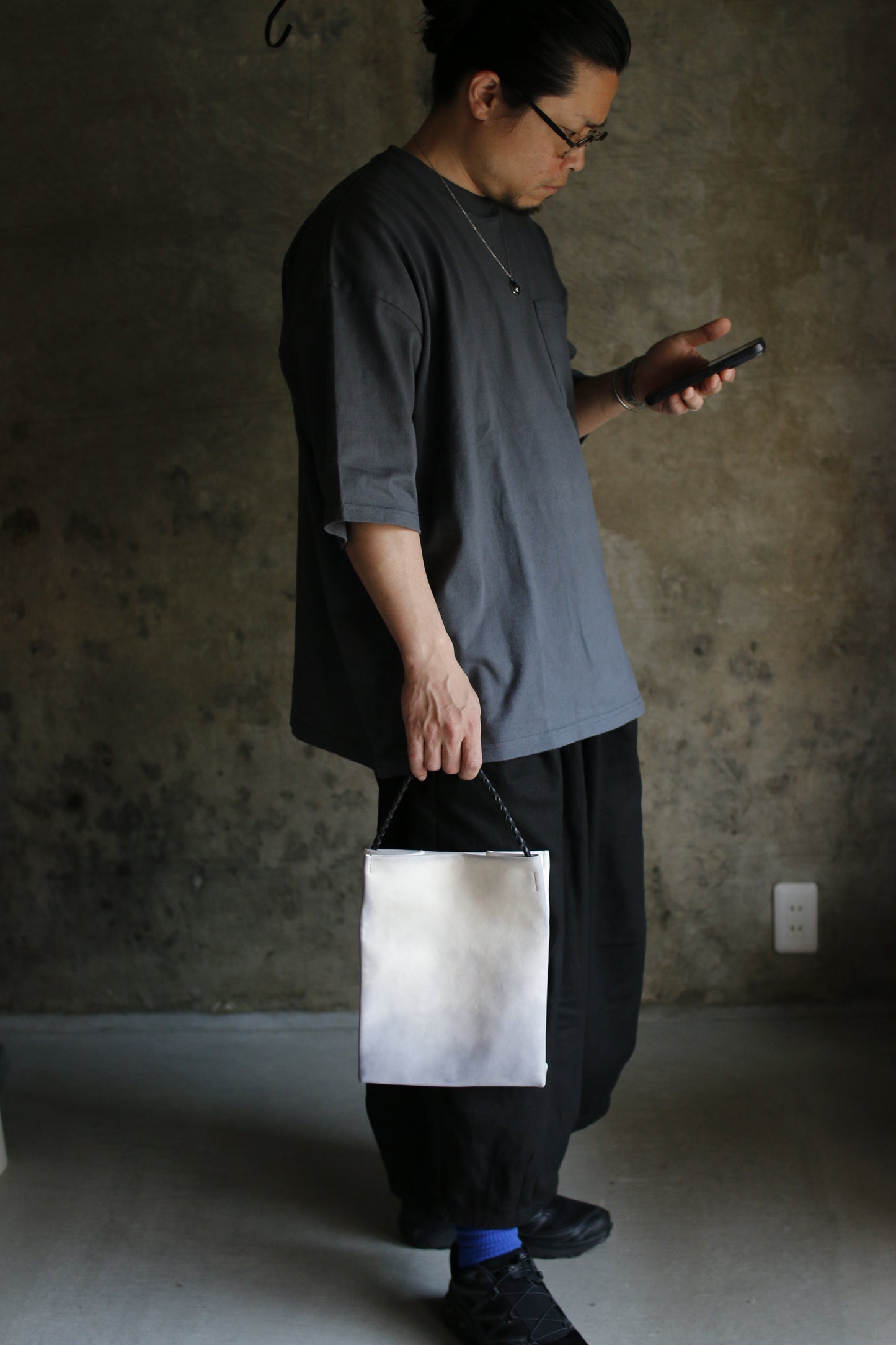 【オーダー】アルチザン仕様のレザー紙袋バッグ