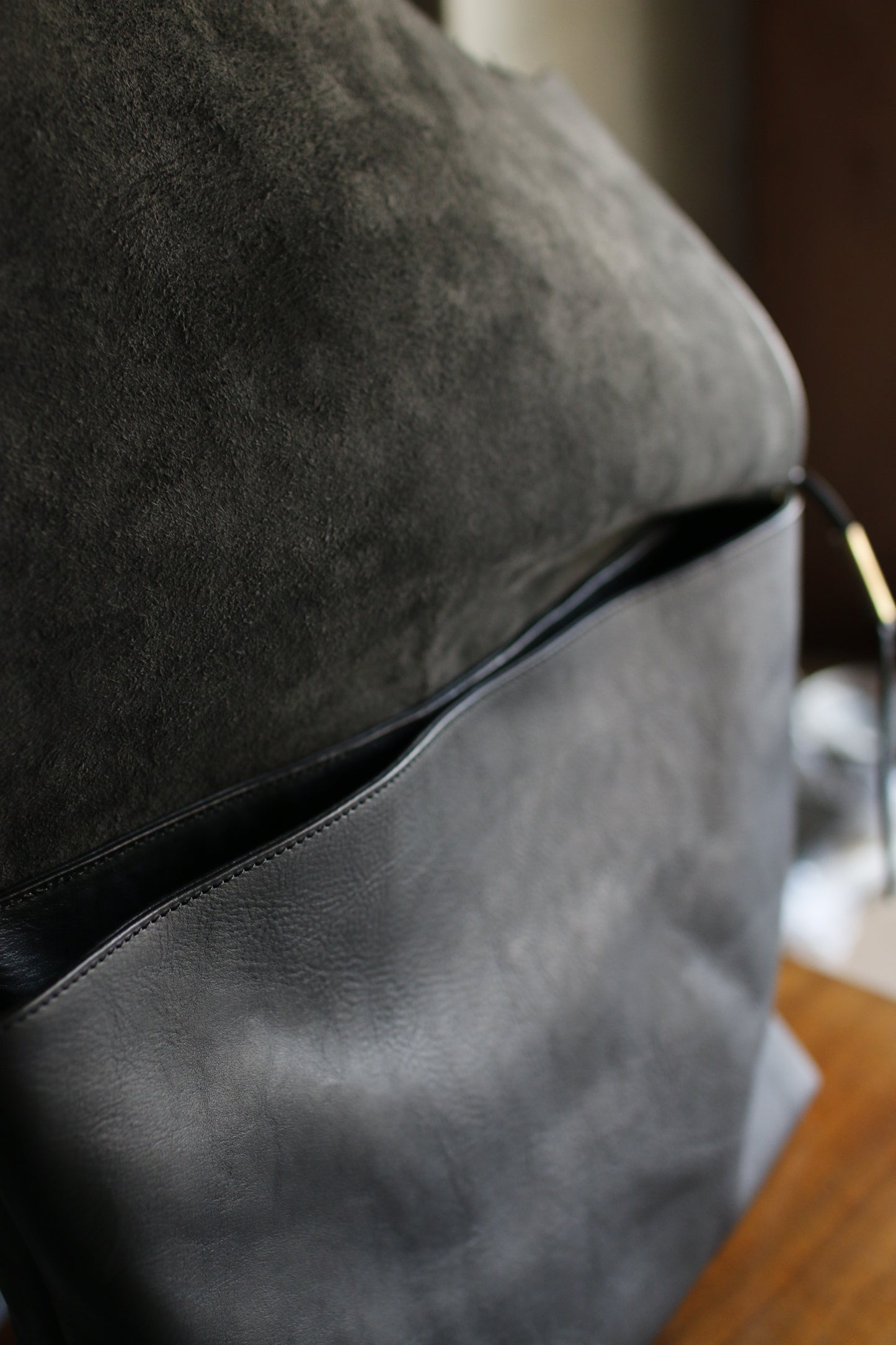 【オーダー】Y様裁ち切りカブセのメッセンジャーバッグ