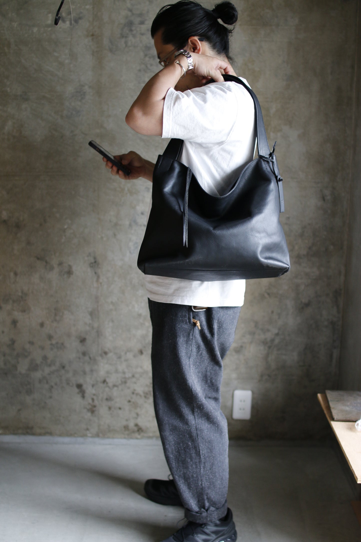 【オーダー】くたっとしたワンショルダーバッグ