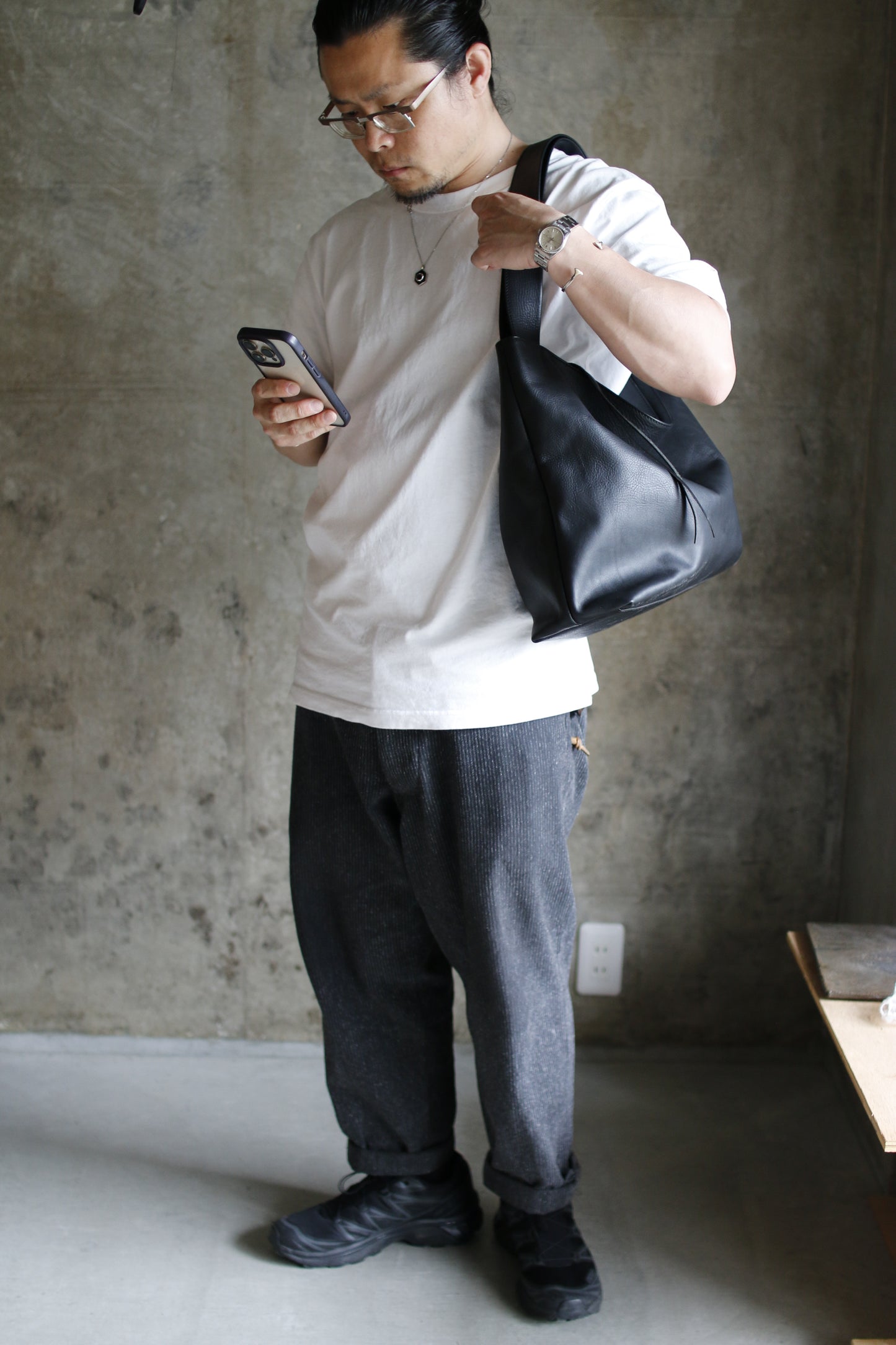 【オーダー】くたっとしたワンショルダーバッグ