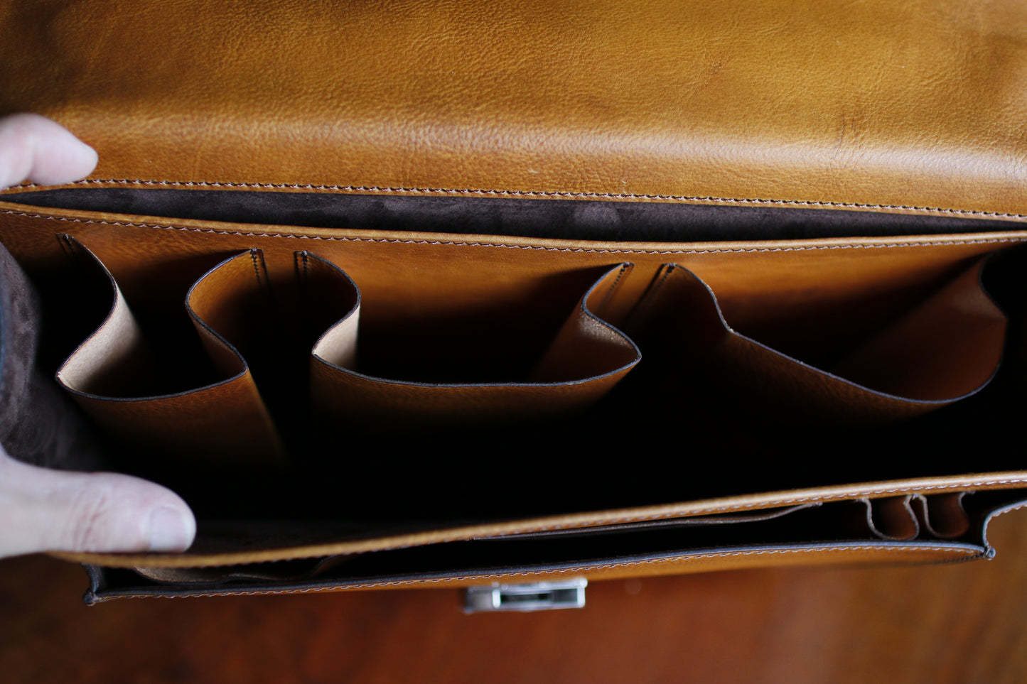 【オーダー】クラシックハンドダイブリーフケース