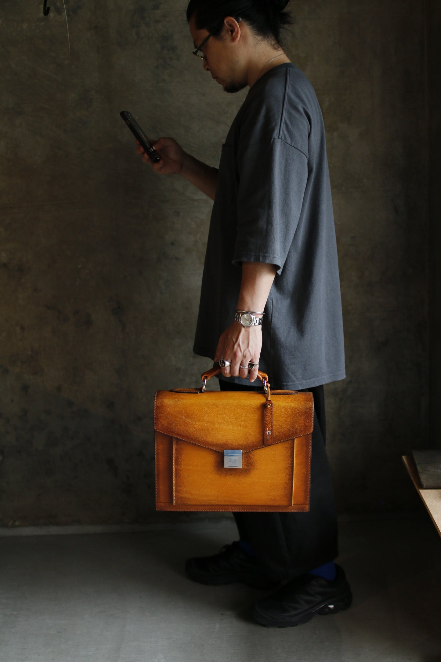 【オーダー】クラシックハンドダイブリーフケース