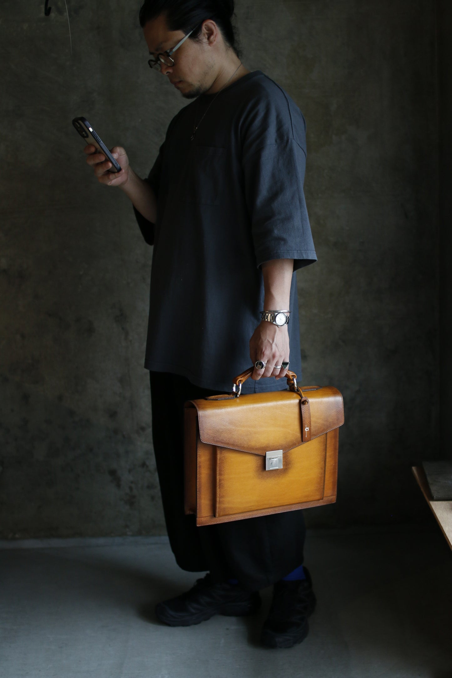 【オーダー】クラシックハンドダイブリーフケース