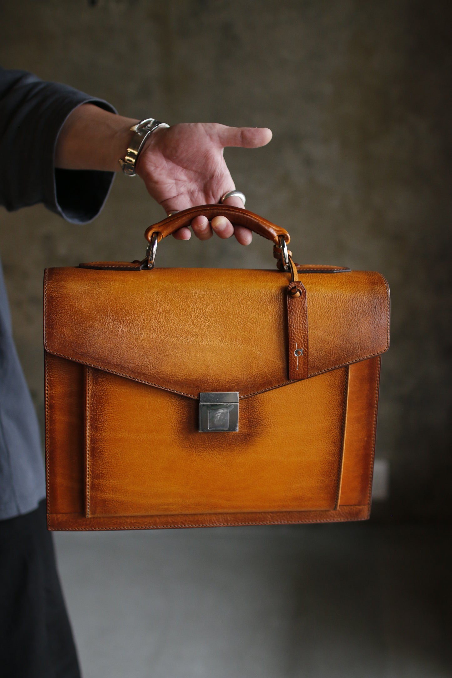 【オーダー】クラシックハンドダイブリーフケース