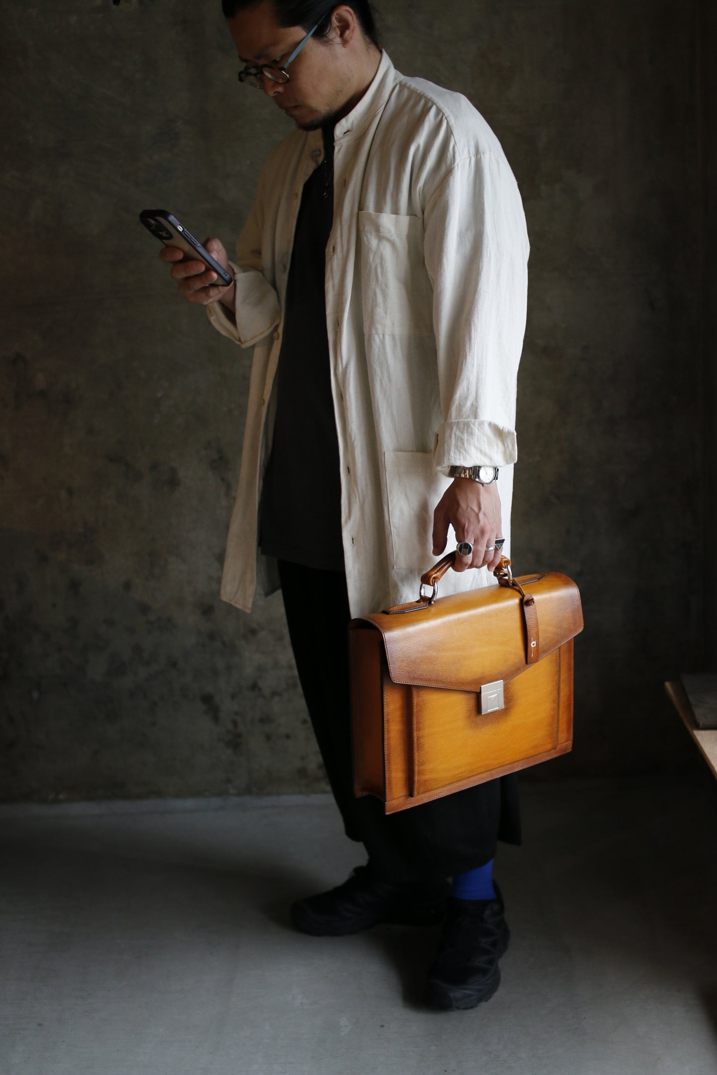 【オーダー】クラシックハンドダイブリーフケース