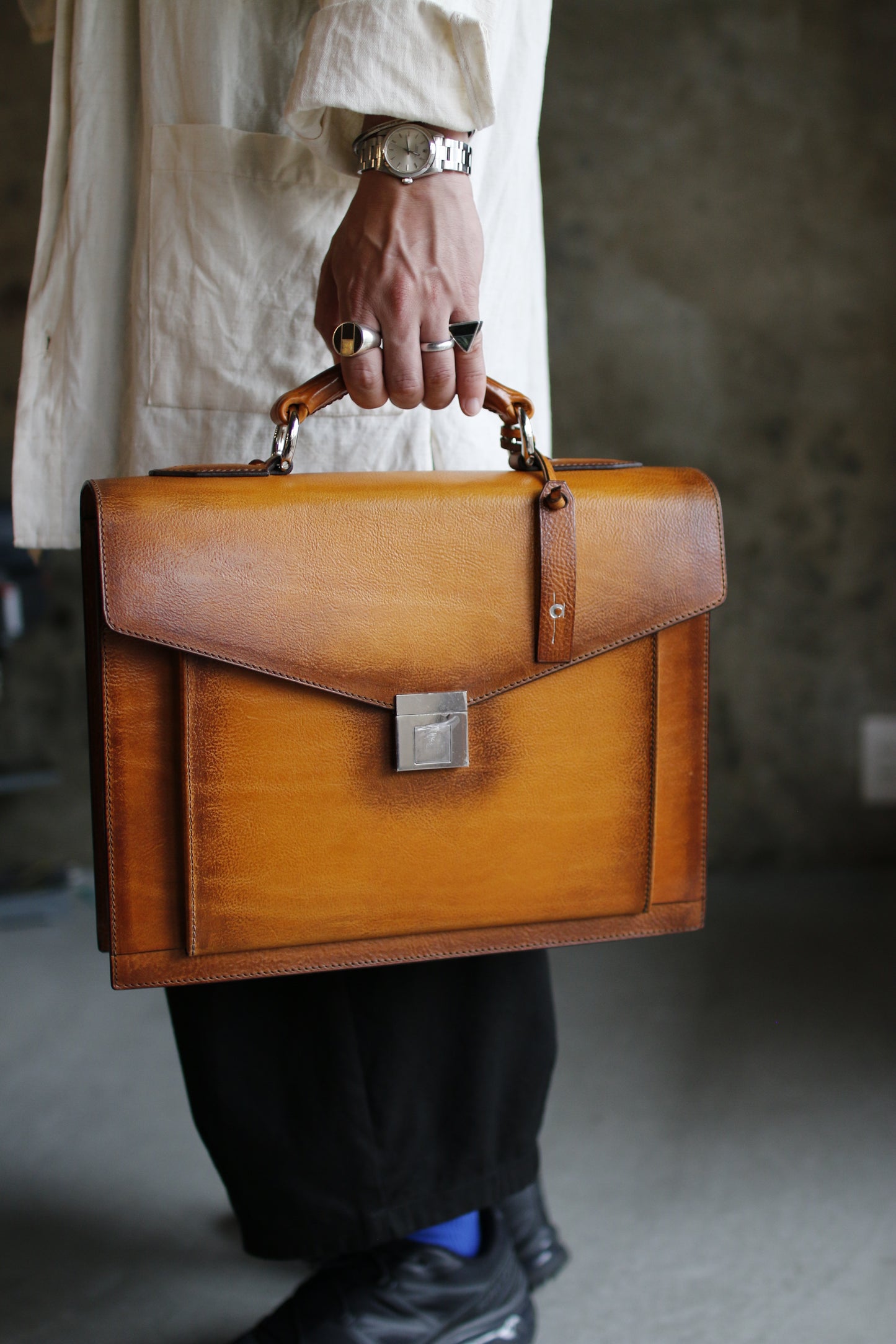 【オーダー】クラシックハンドダイブリーフケース