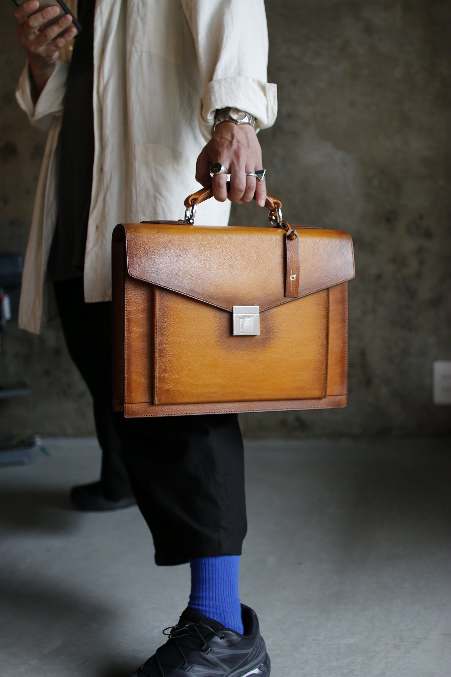 【オーダー】クラシックハンドダイブリーフケース