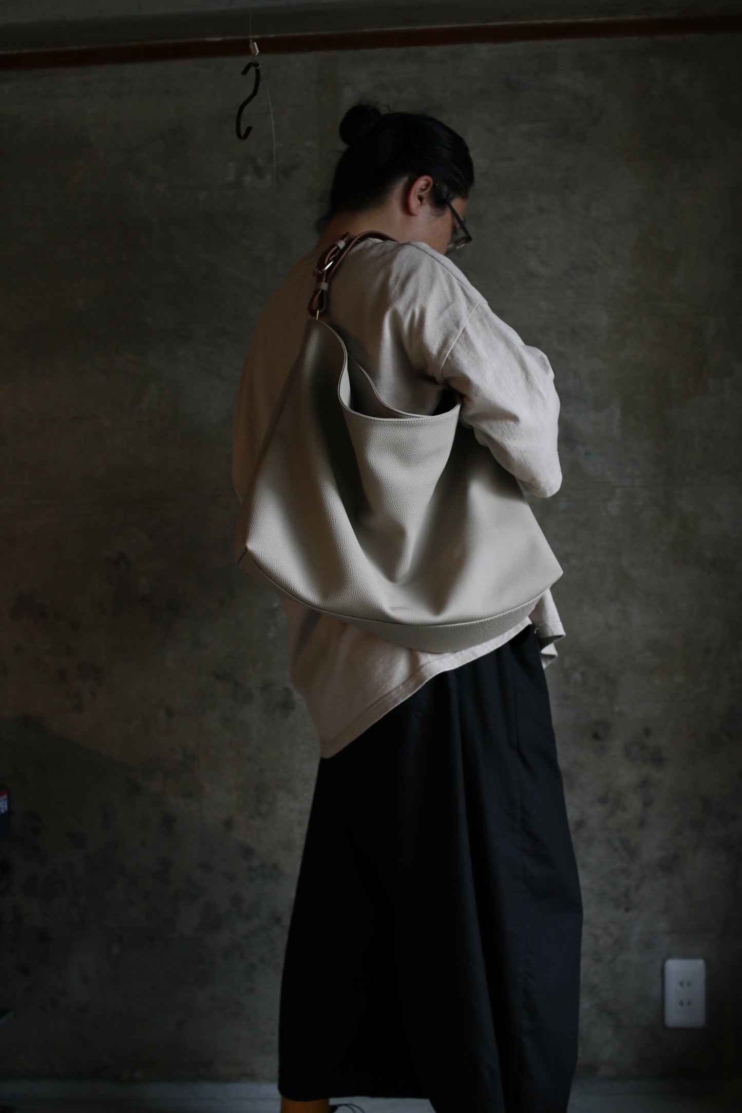 【オーダー】クラシカルなソフトワンショルダーバッグ