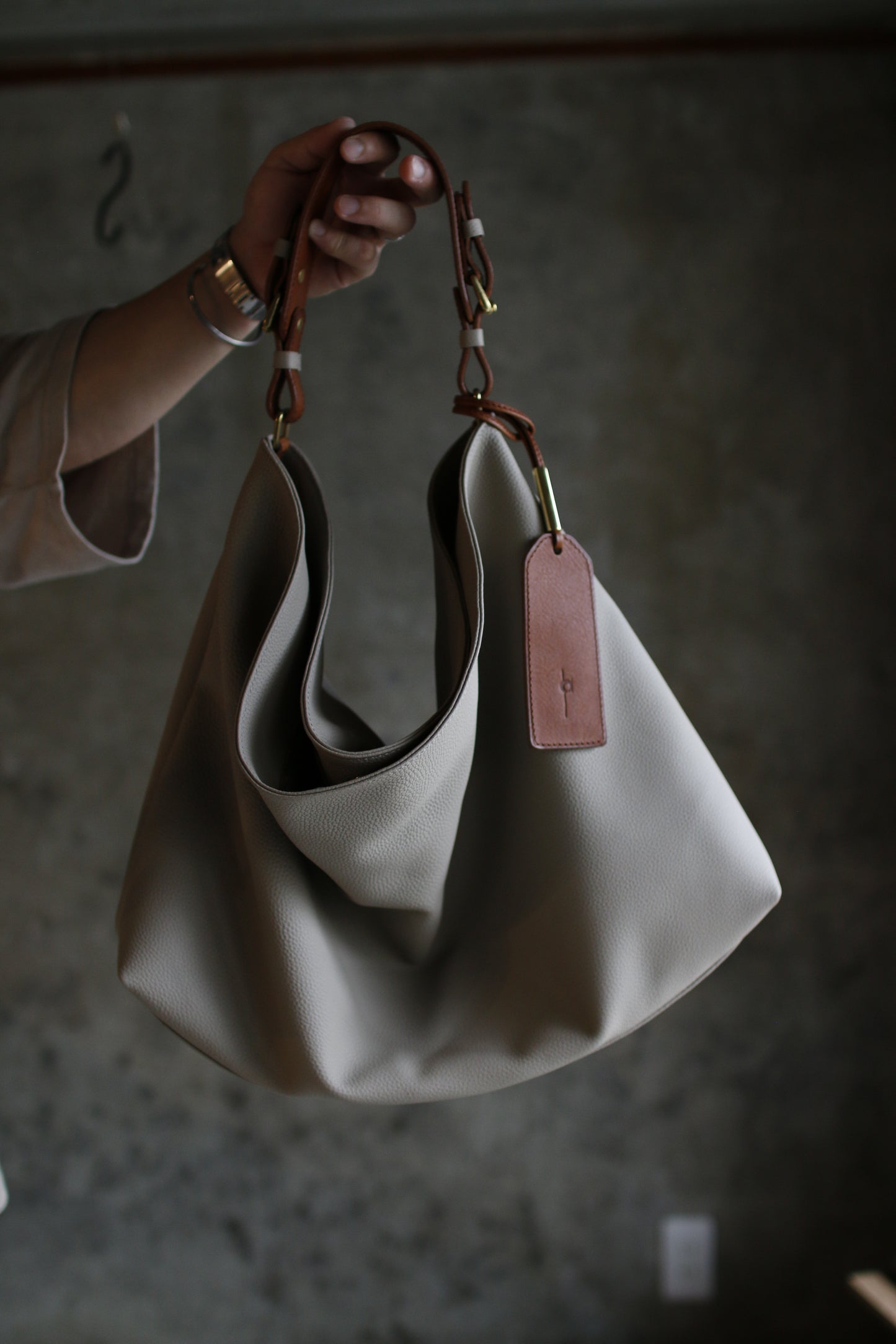 【オーダー】クラシカルなソフトワンショルダーバッグ