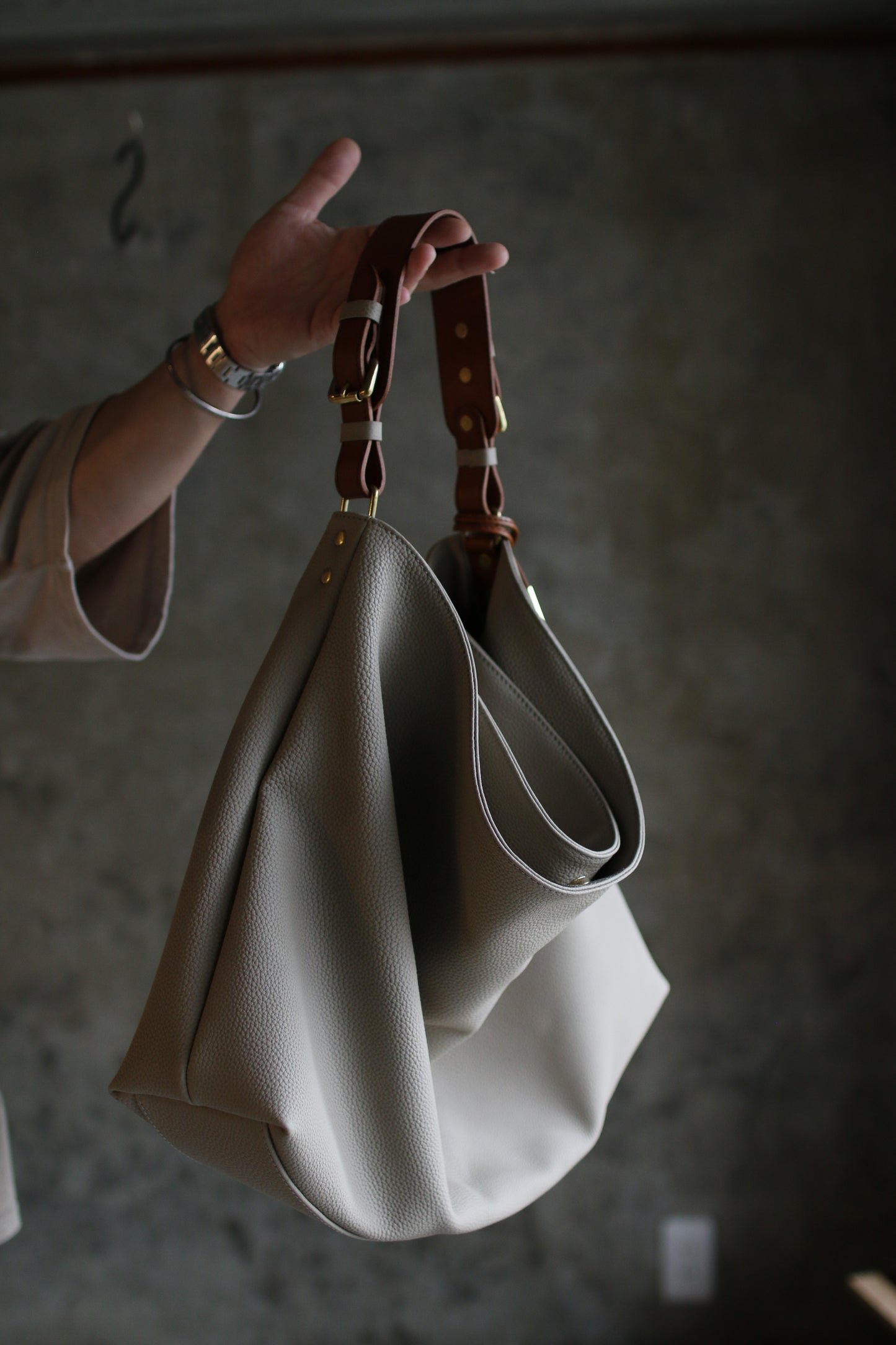 【オーダー】クラシカルなソフトワンショルダーバッグ