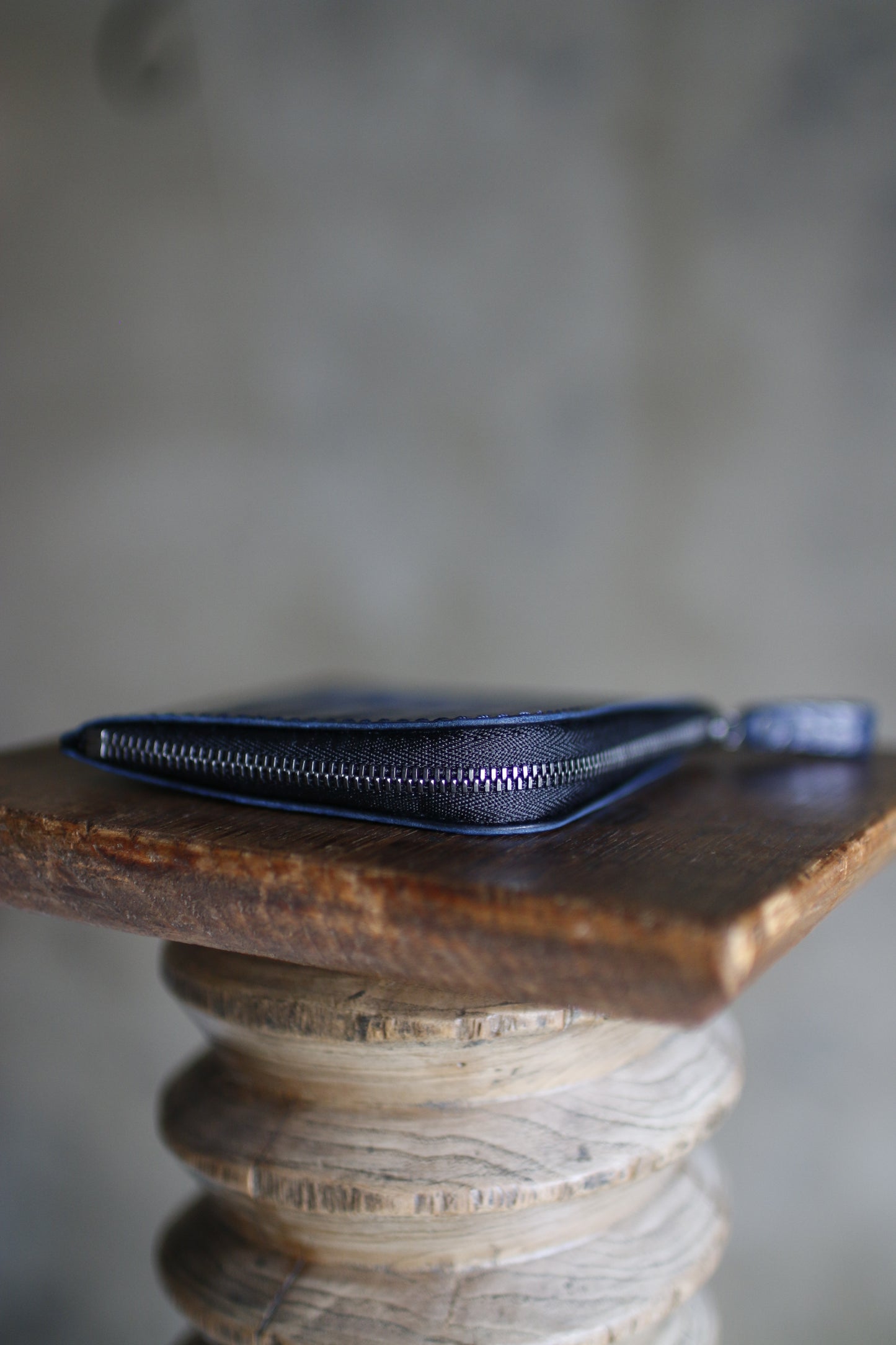 【オーダー】アリゲーターハンドダイL字コンパクト財布