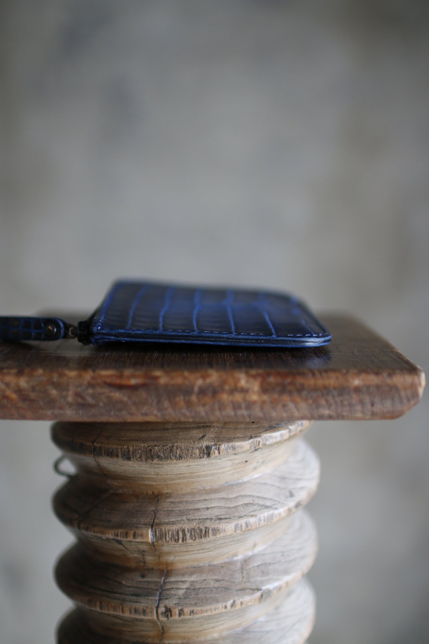 【オーダー】アリゲーターハンドダイL字コンパクト財布