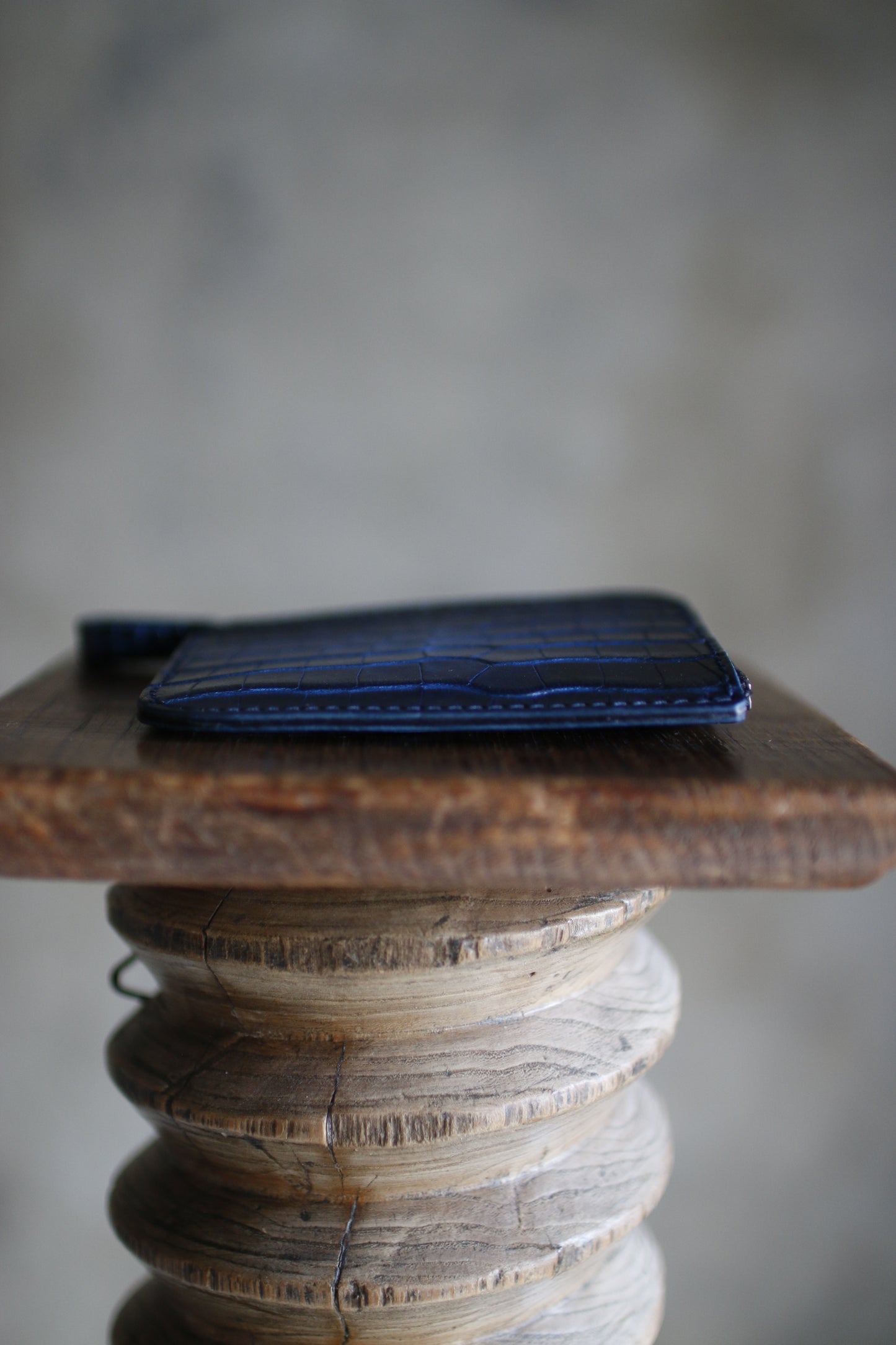 【オーダー】アリゲーターハンドダイL字コンパクト財布