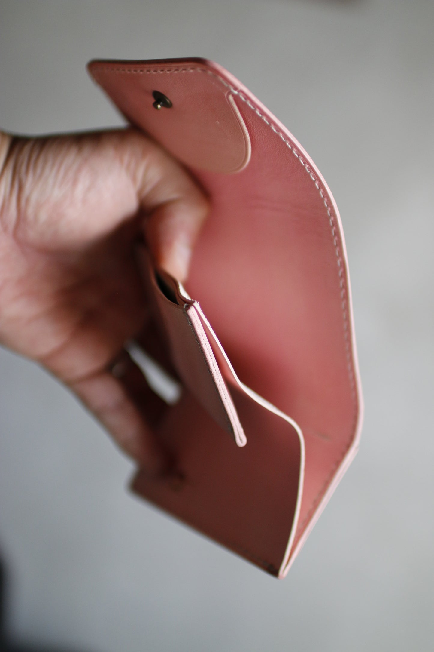 【オーダー】桜色の三つ折財布