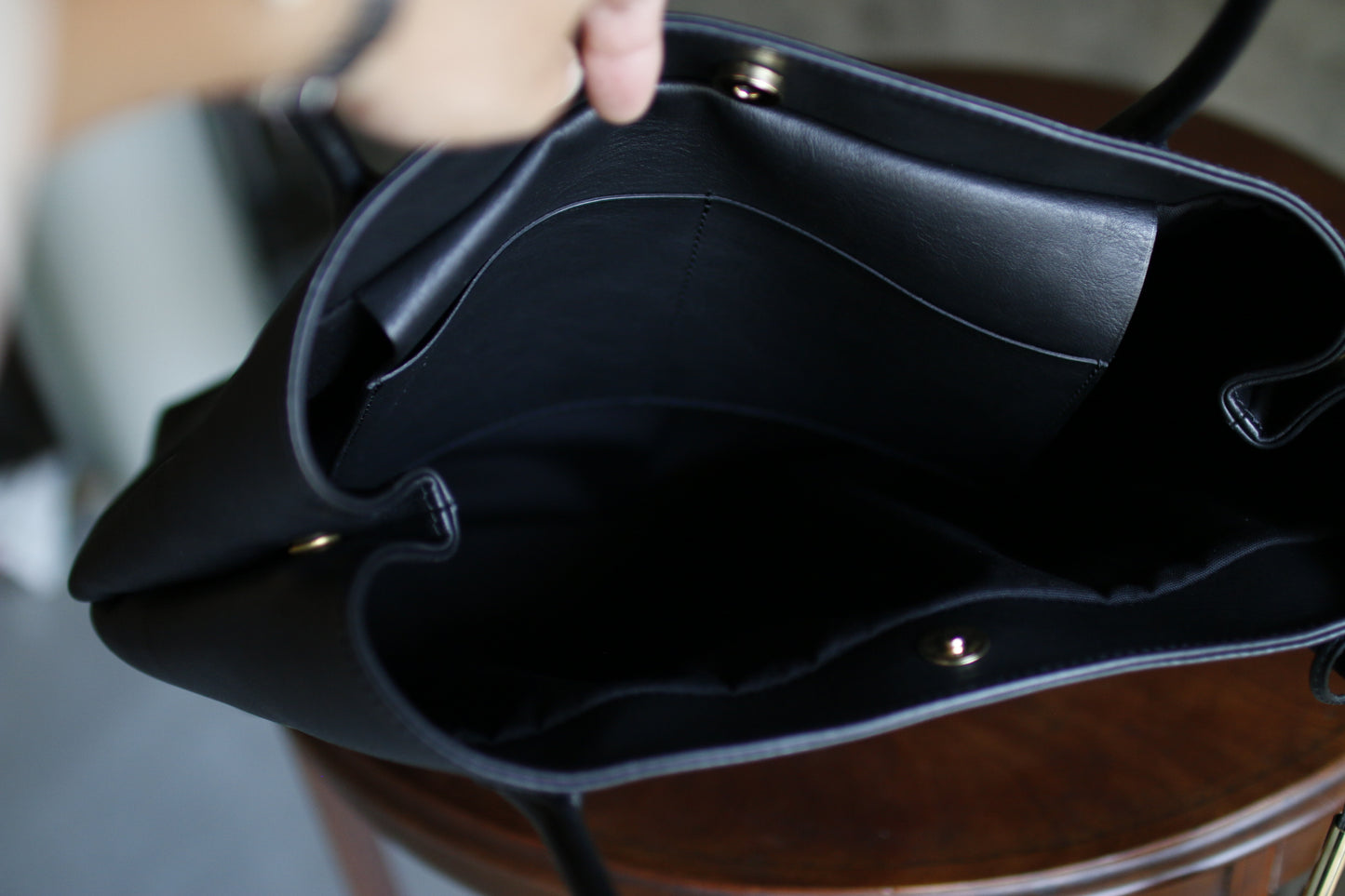 【オーダー】仕立て持ち手が美しいトートバッグ