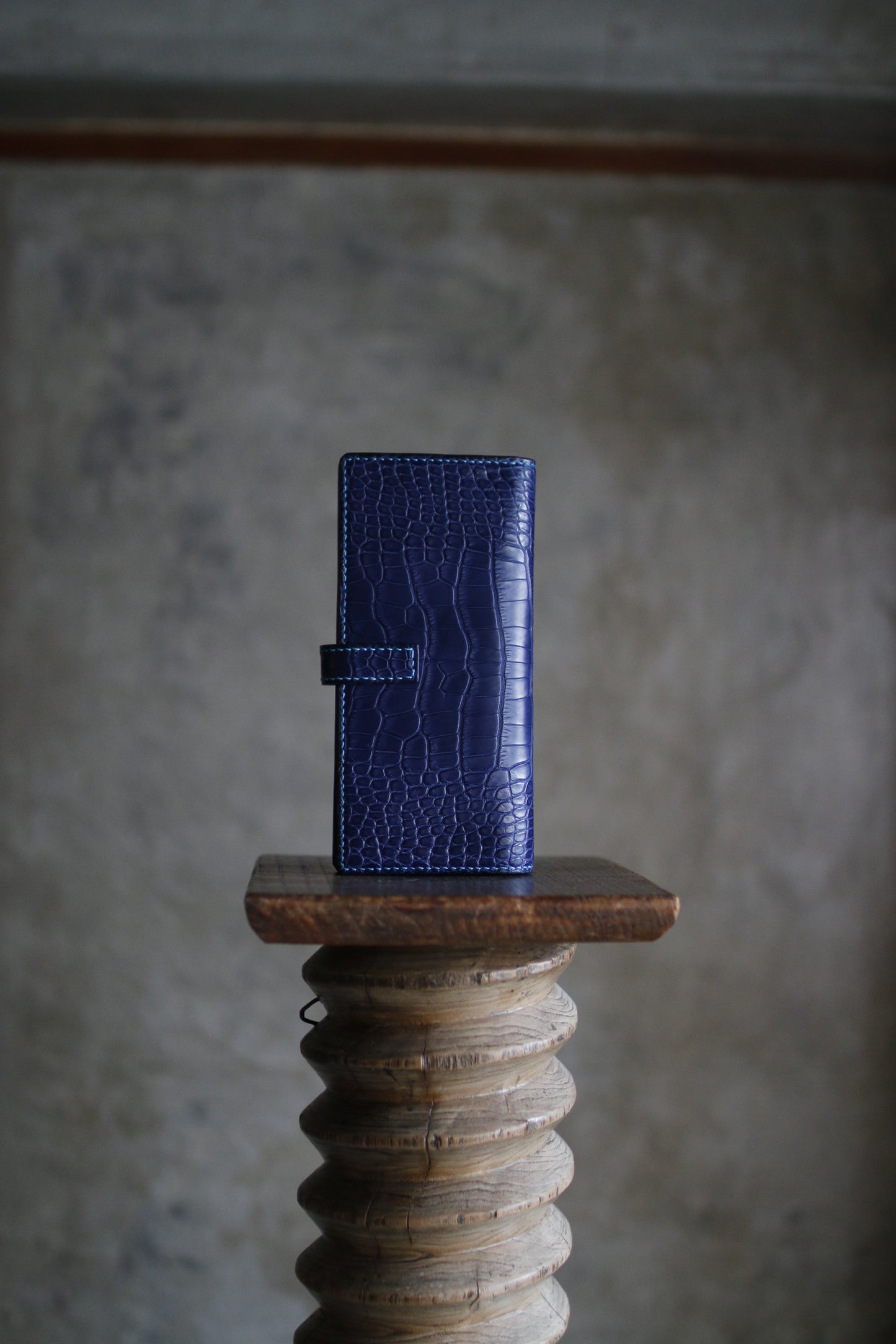 【オーダー】アリゲーター長財布ベルト差込み※総手縫い