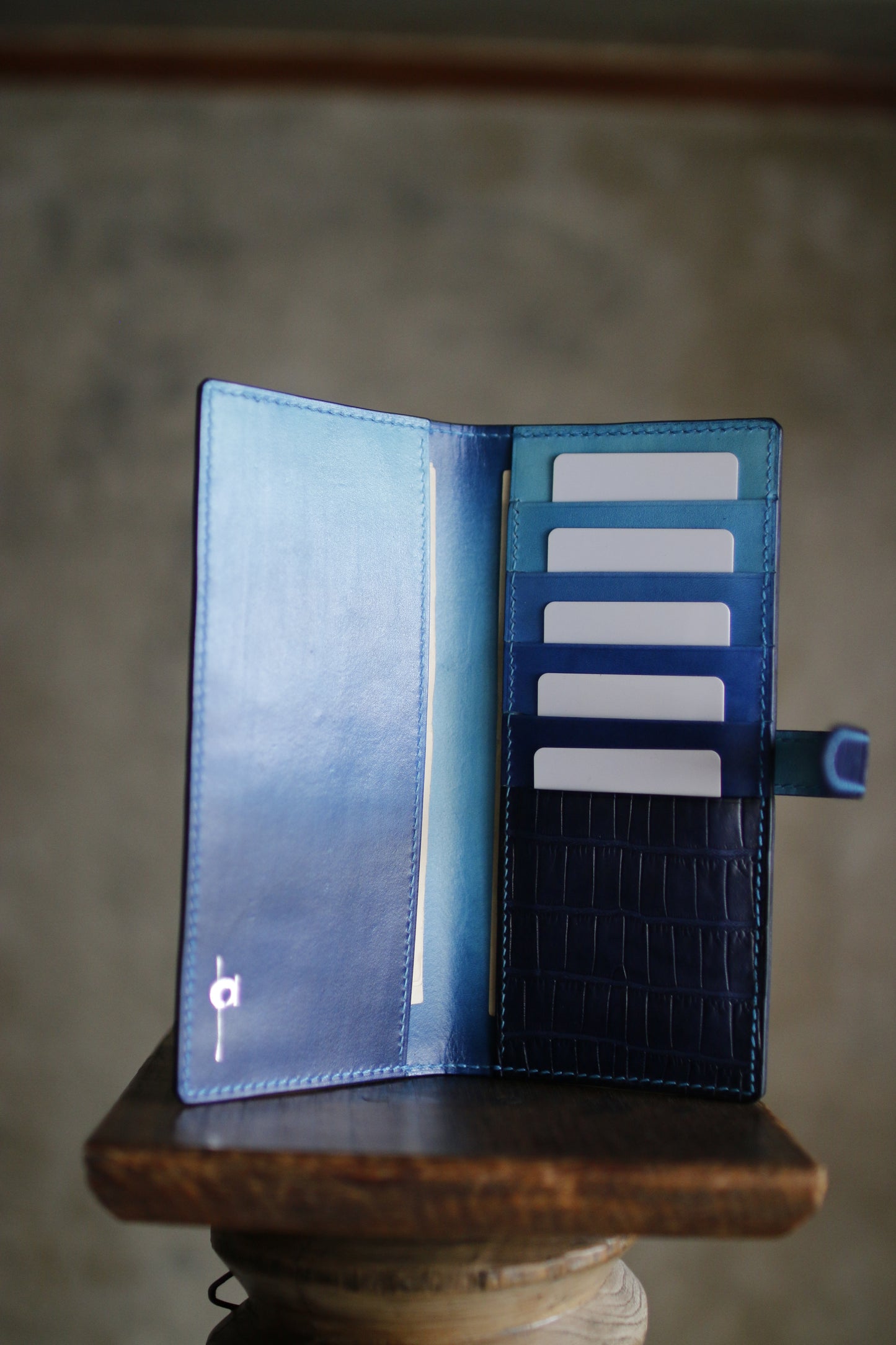 【オーダー】アリゲーター長財布ベルト差込み※総手縫い