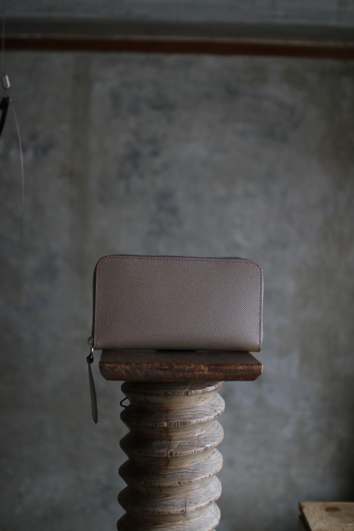 【オーダー】オールノブレッサカーフ仕様のラウンドファスナー長財布