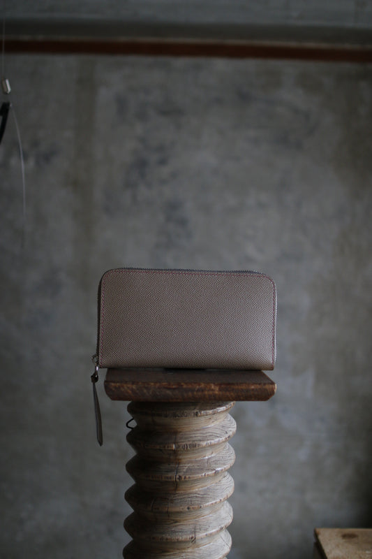 【オーダー】オールノブレッサカーフ仕様のラウンドファスナー長財布