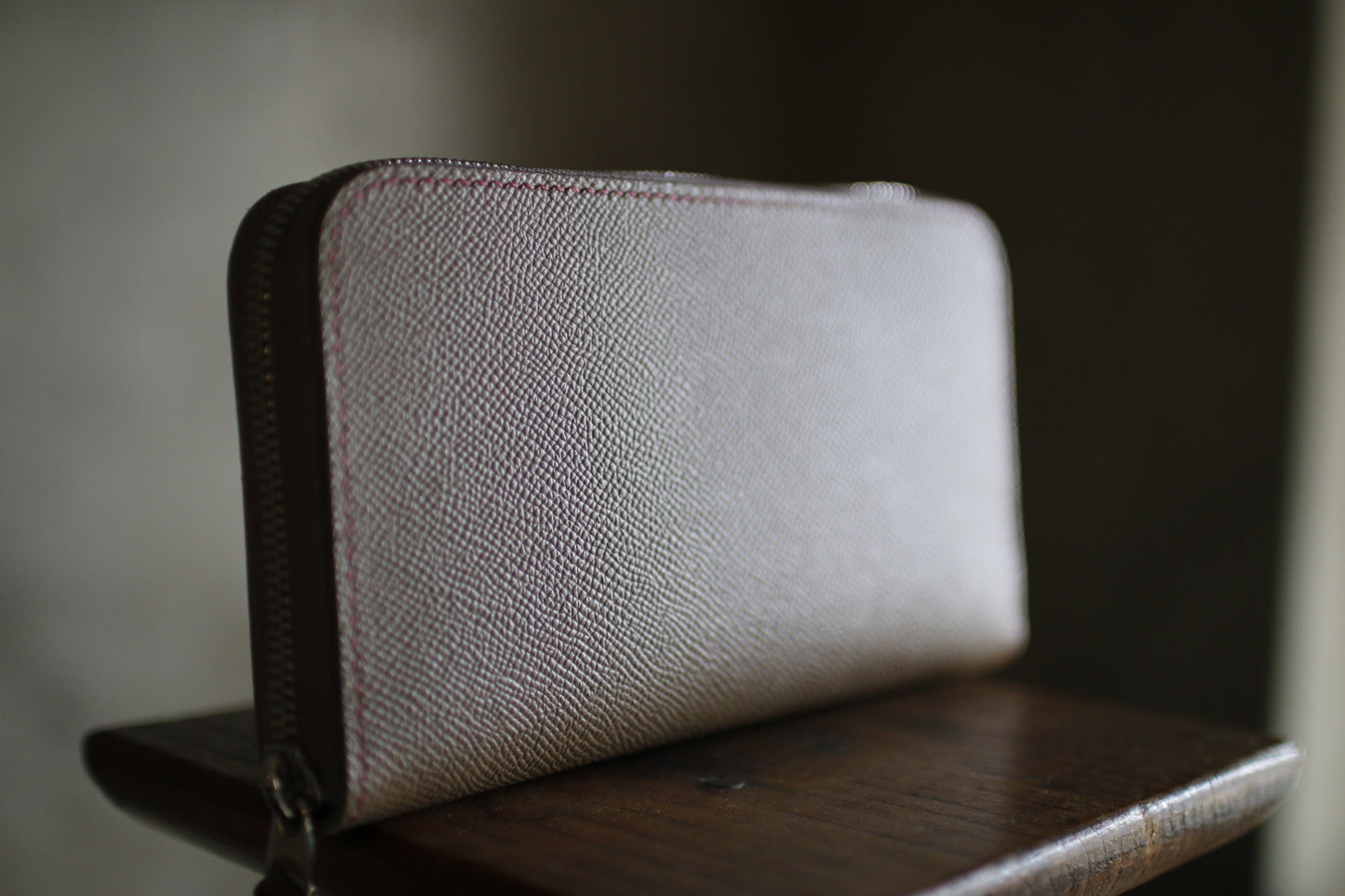 【オーダー】オールノブレッサカーフ仕様のラウンドファスナー長財布