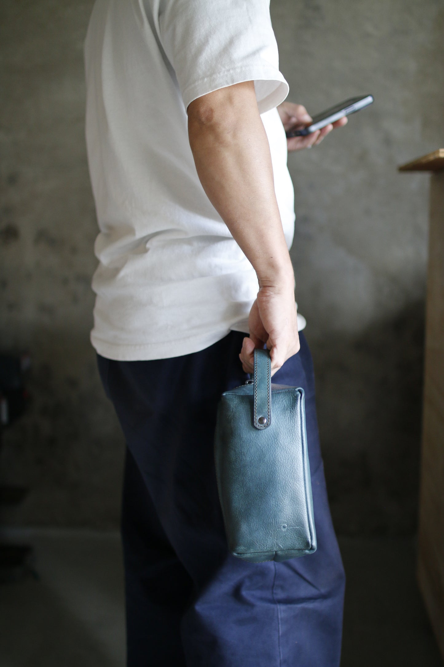 【オーダー】ボックスクラッチポーチ