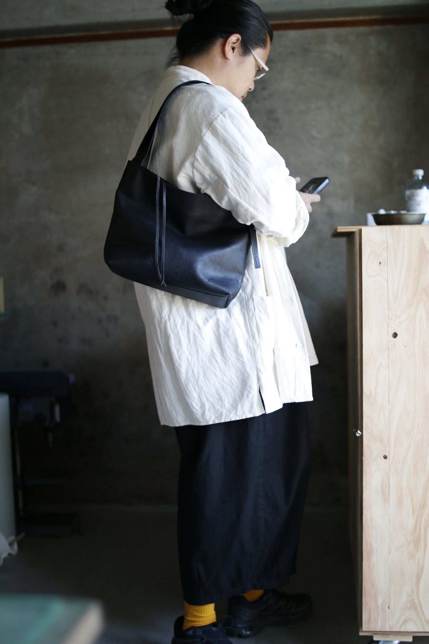 【オーダー】くたっとしたミディアムワンショルダーバッグS