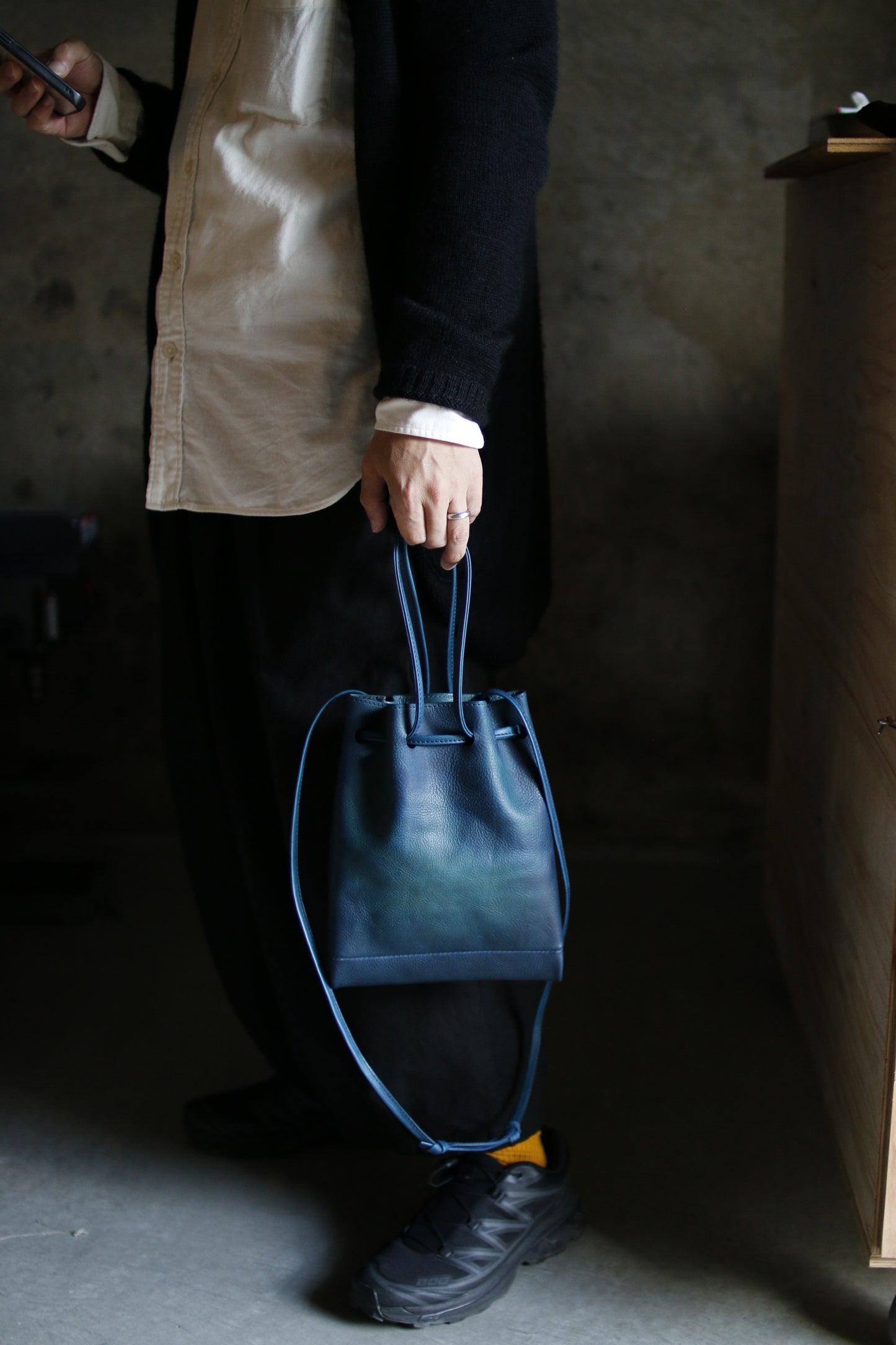 【オーダー】QUADRATA-HBカスタム巾着バッグ