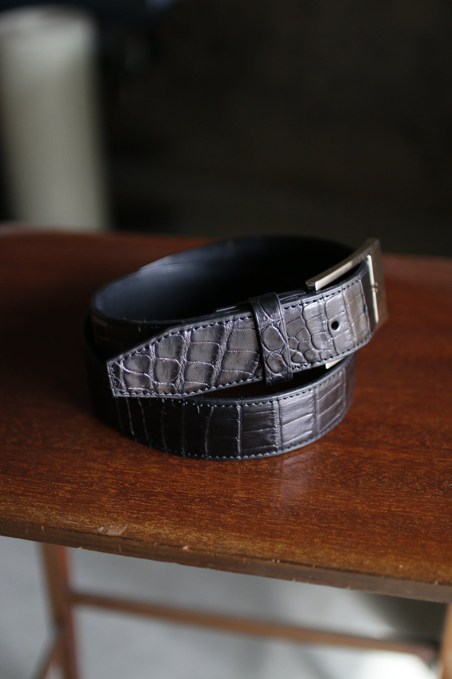 【オーダー】アリゲーター40mm幅ベルト
