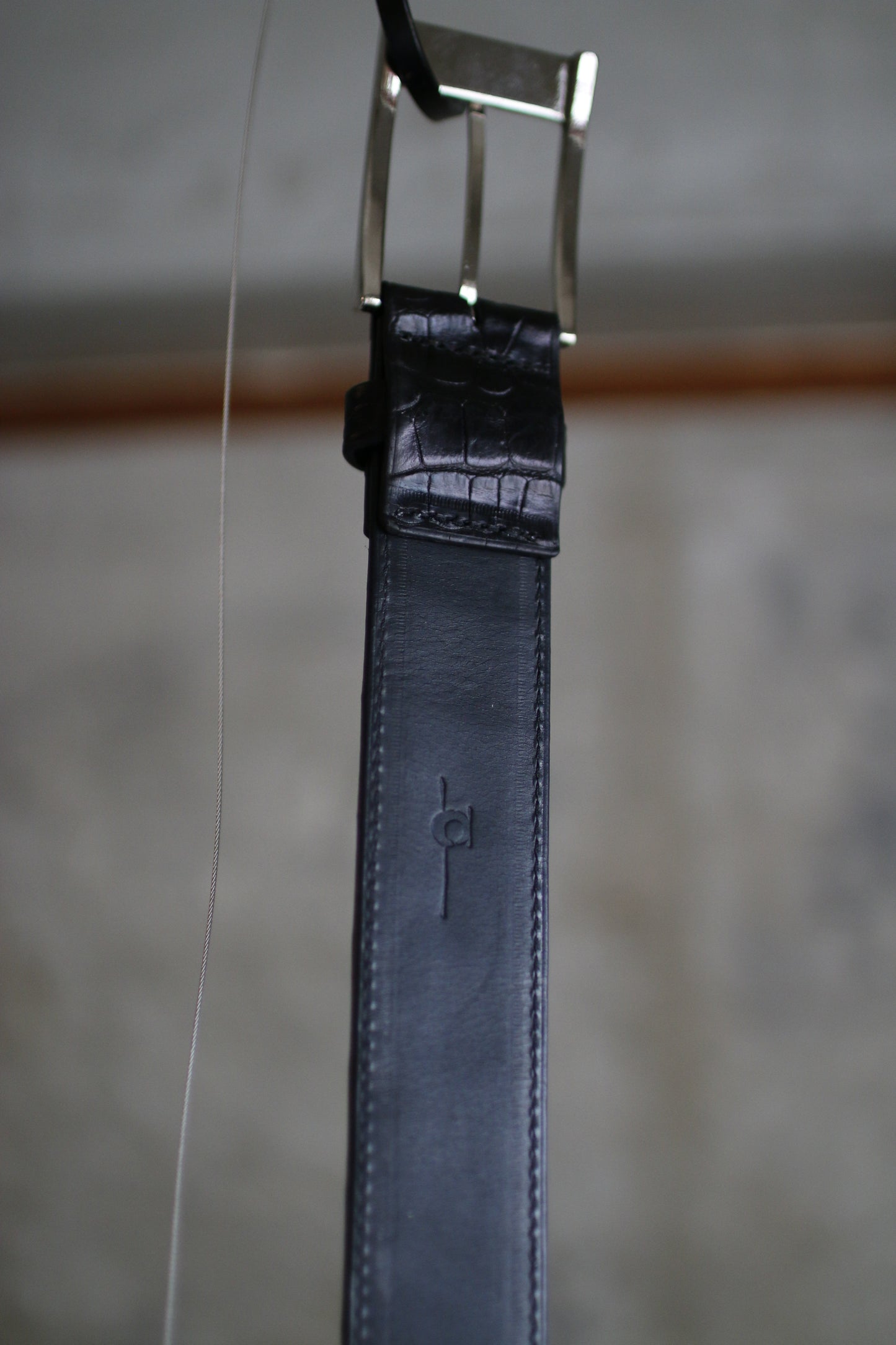 【オーダー】アリゲーター40mm幅ベルト